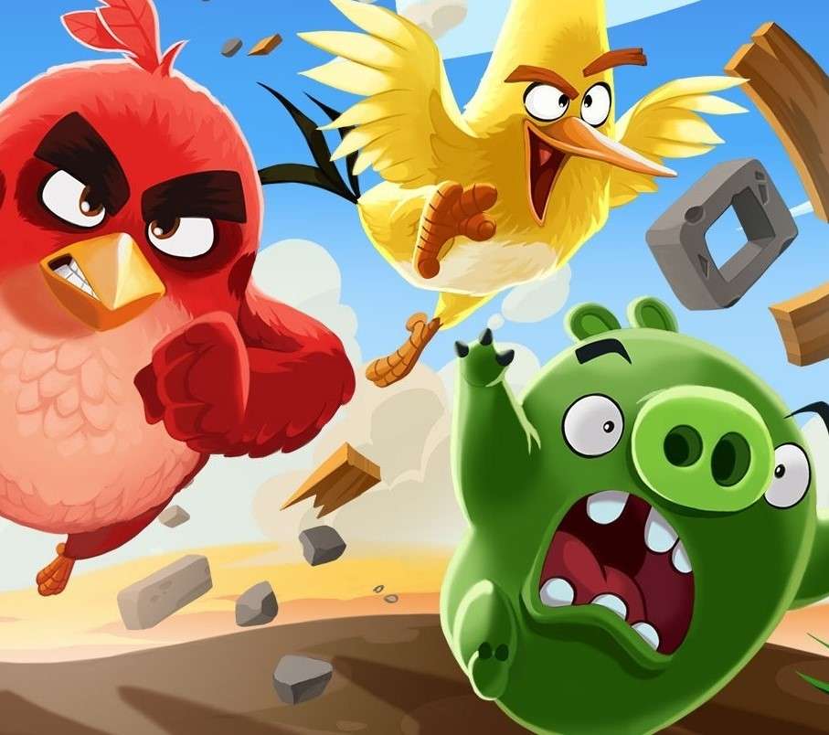 Angry Birds - animerad film Pussel online