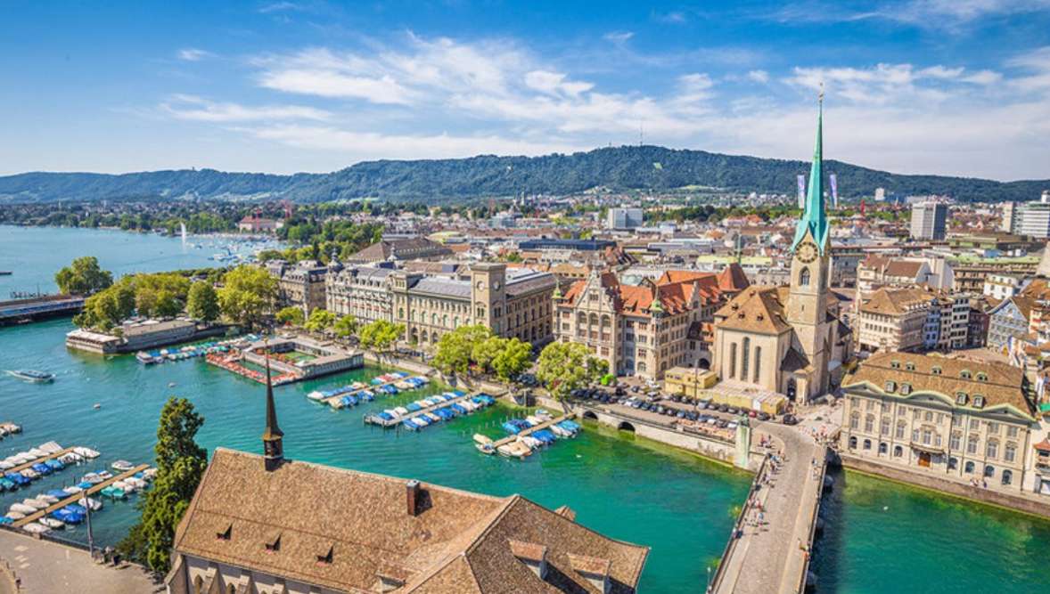 Zurich - Switzerland online puzzle