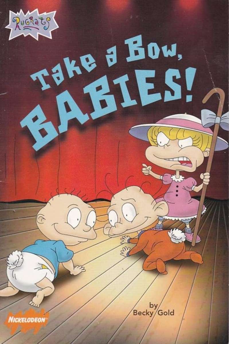 Fate un inchino, bambini! (Rugrats): copertina del libro puzzle online