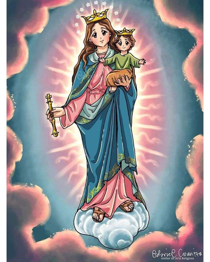 Mary Help of Christians - Animerad Pussel online