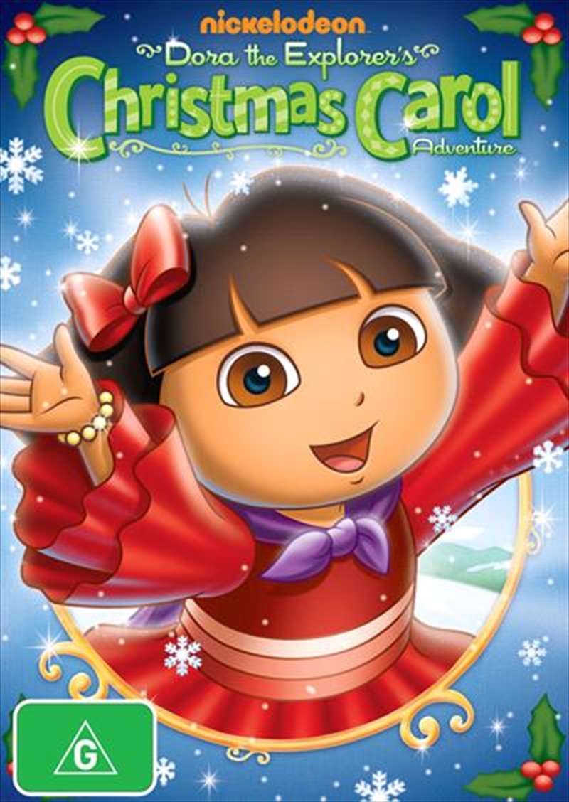 Upptäckaren Dora Dora Christmas carol-äventyr Pussel online