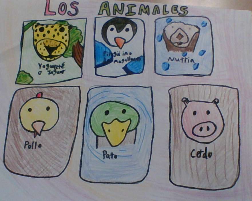 Los Animales skládačky online