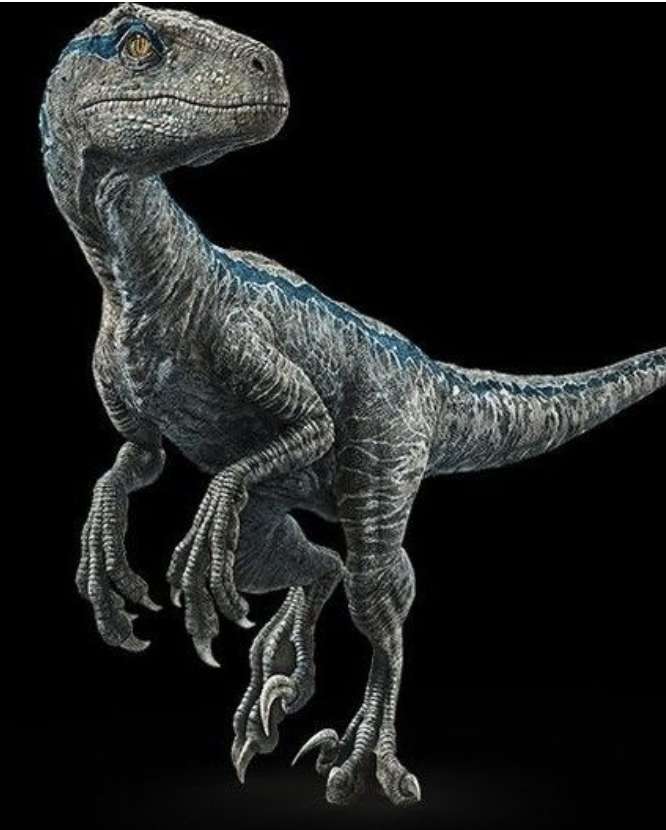 OT-blauw Jurassic Park online puzzel