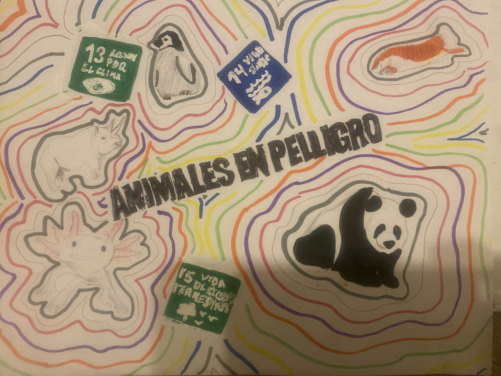 Animales en Peligro online παζλ