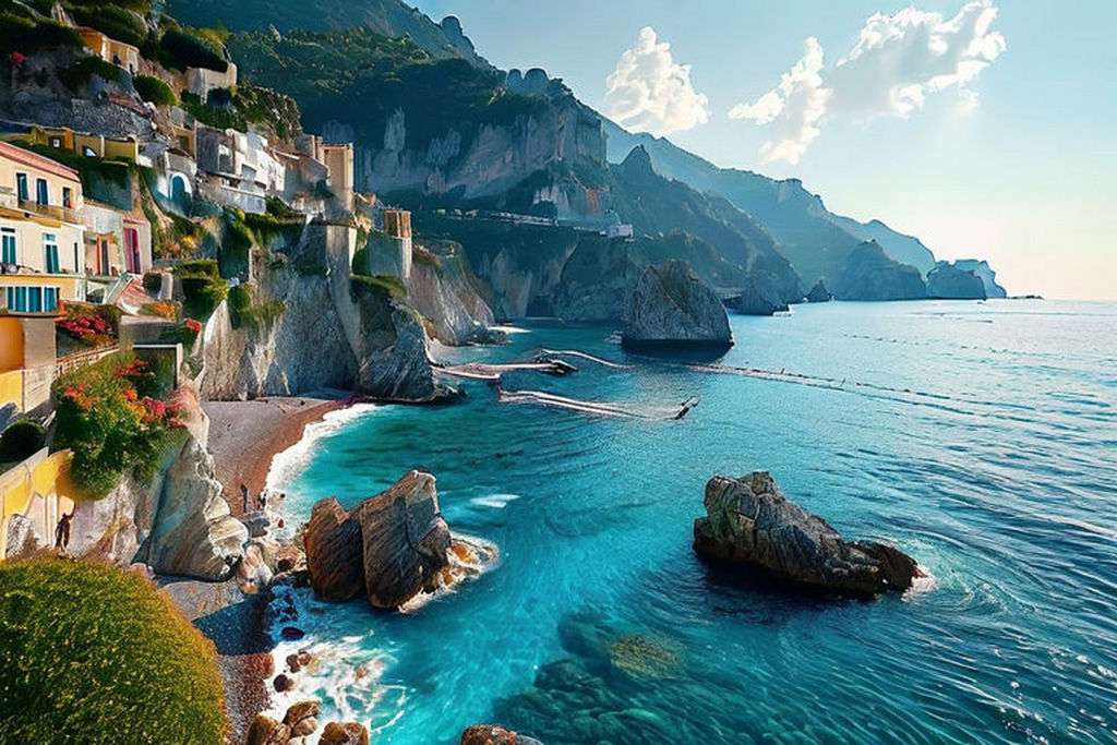 Costa de Amalfi rompecabezas en línea