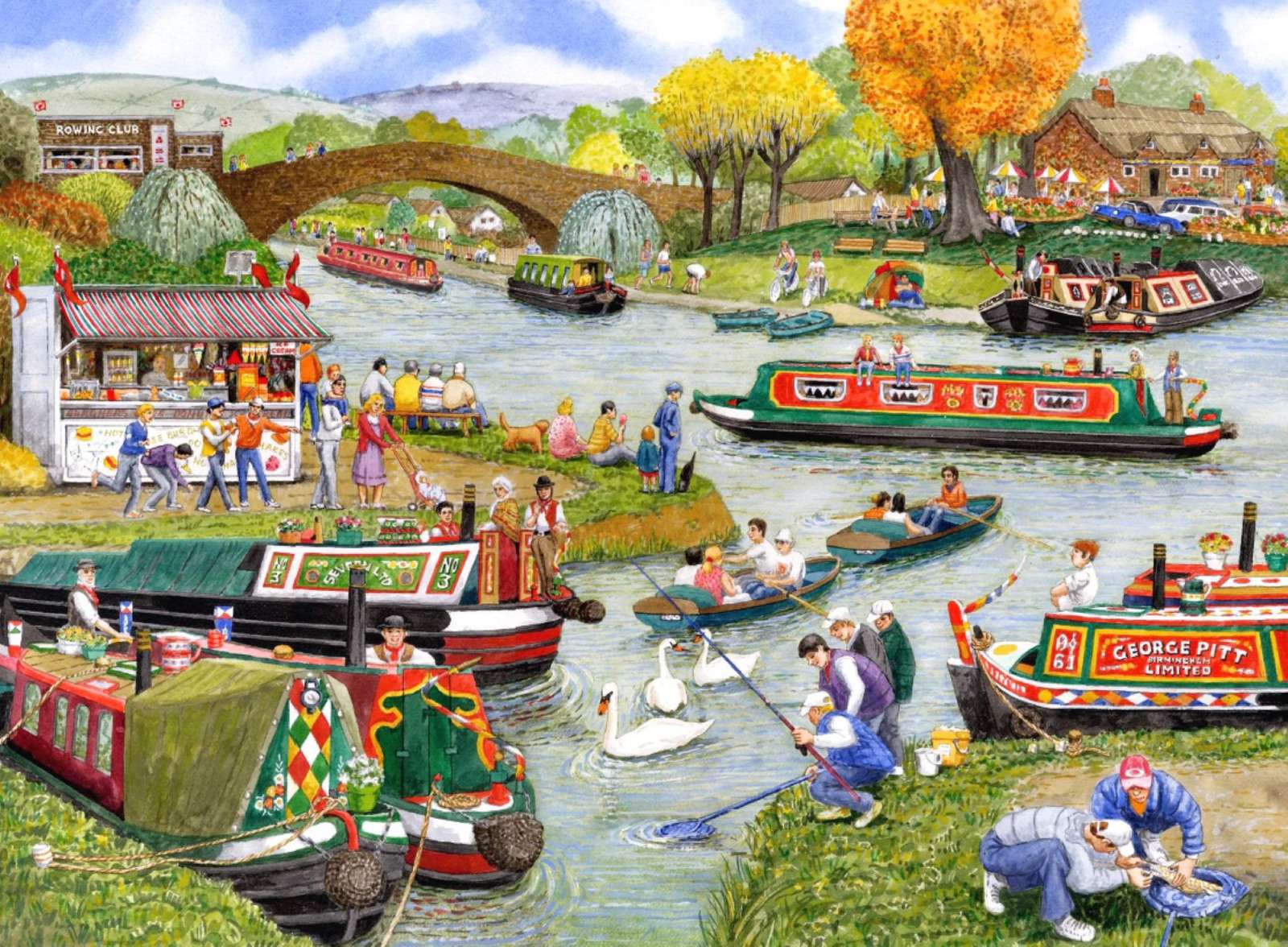 Marina at the rowing club online puzzle