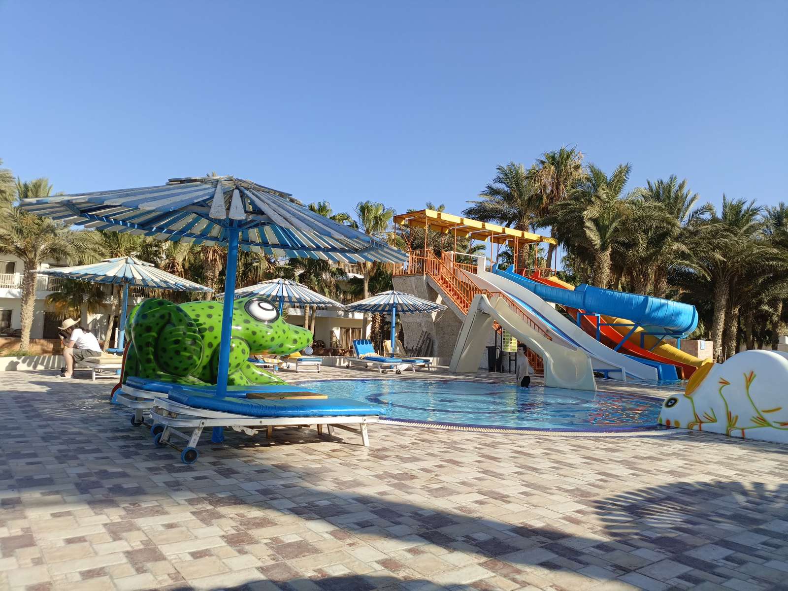 Zwembad in Hurghada online puzzel