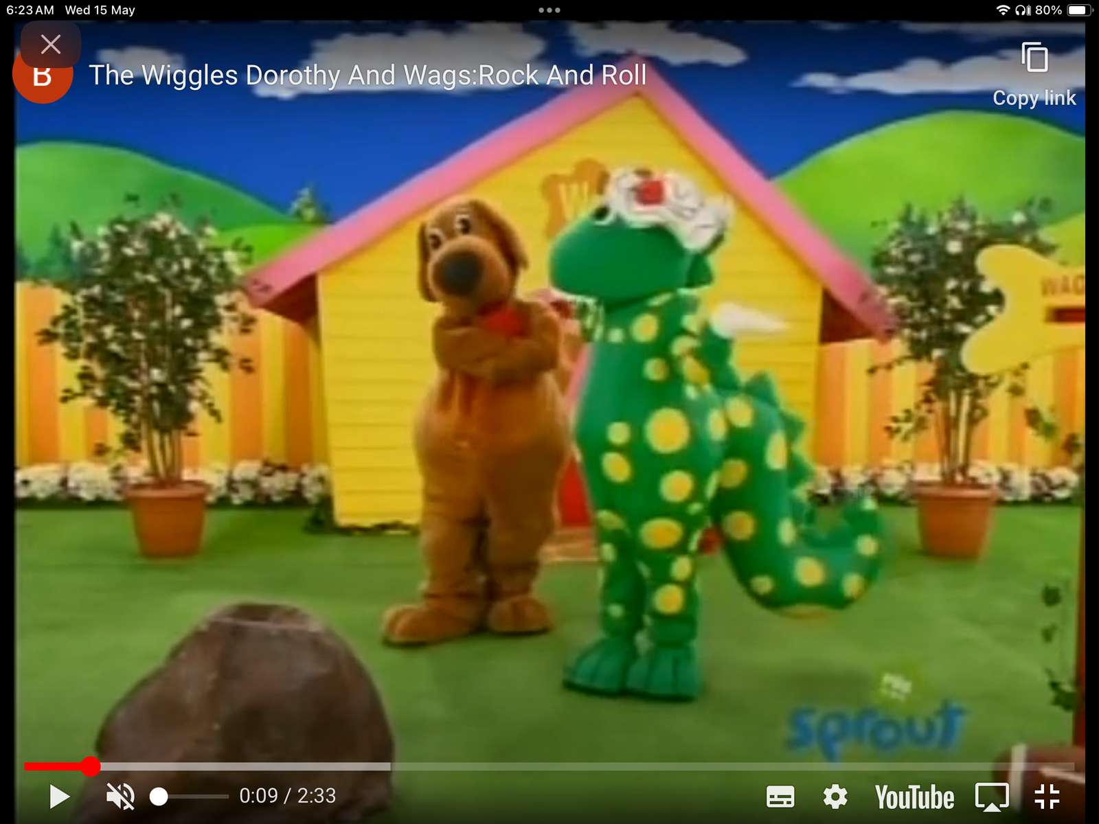 les wiggles wags et Dorothy rock and roll puzzle en ligne