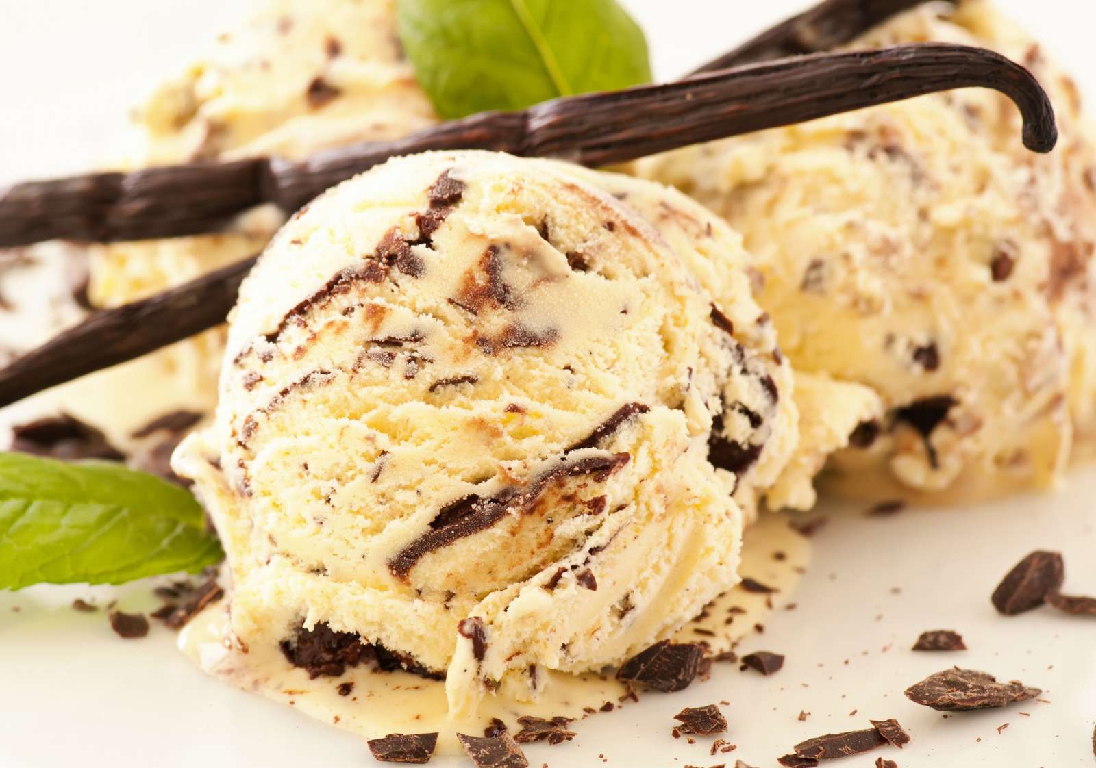 Čokoládová zmrzlina skládačky online