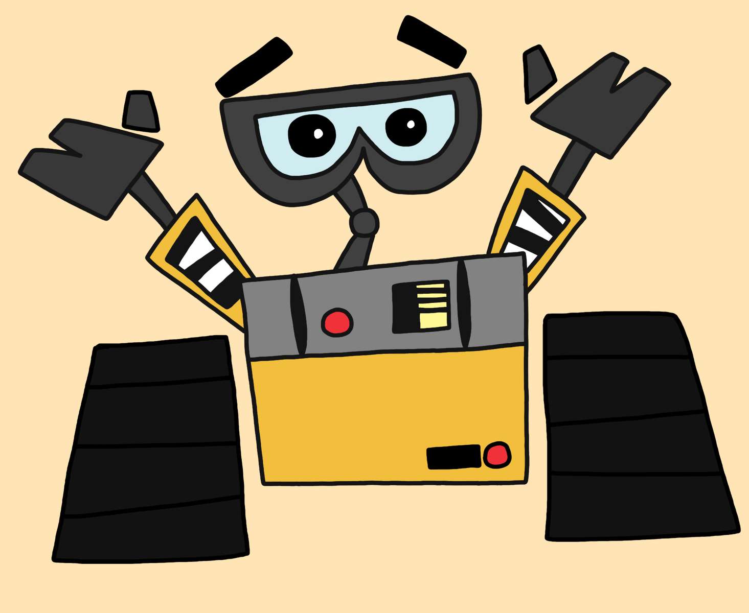 Cartoon WALL-E❤️❤️❤️❤️❤️❤️ puzzle online