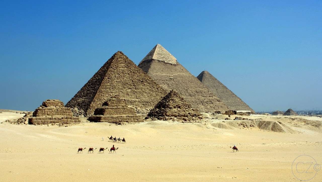 Ägypten, Wüste Online-Puzzle