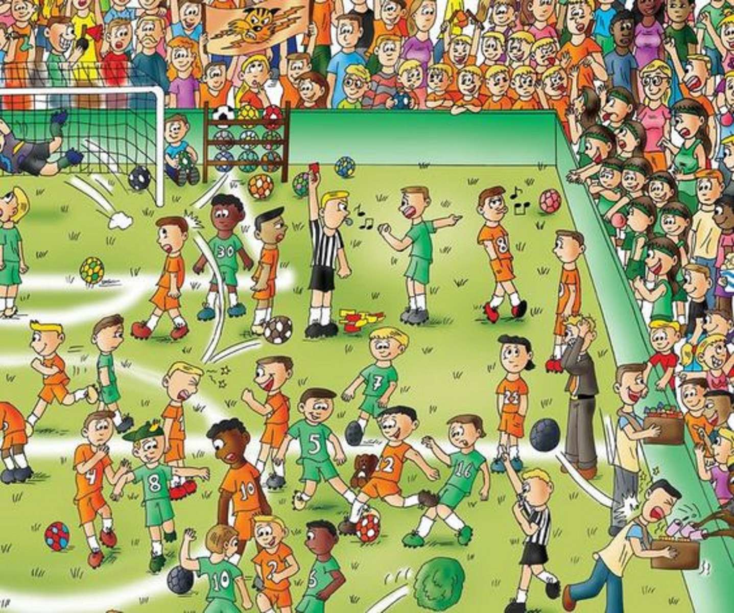 Football match online puzzle