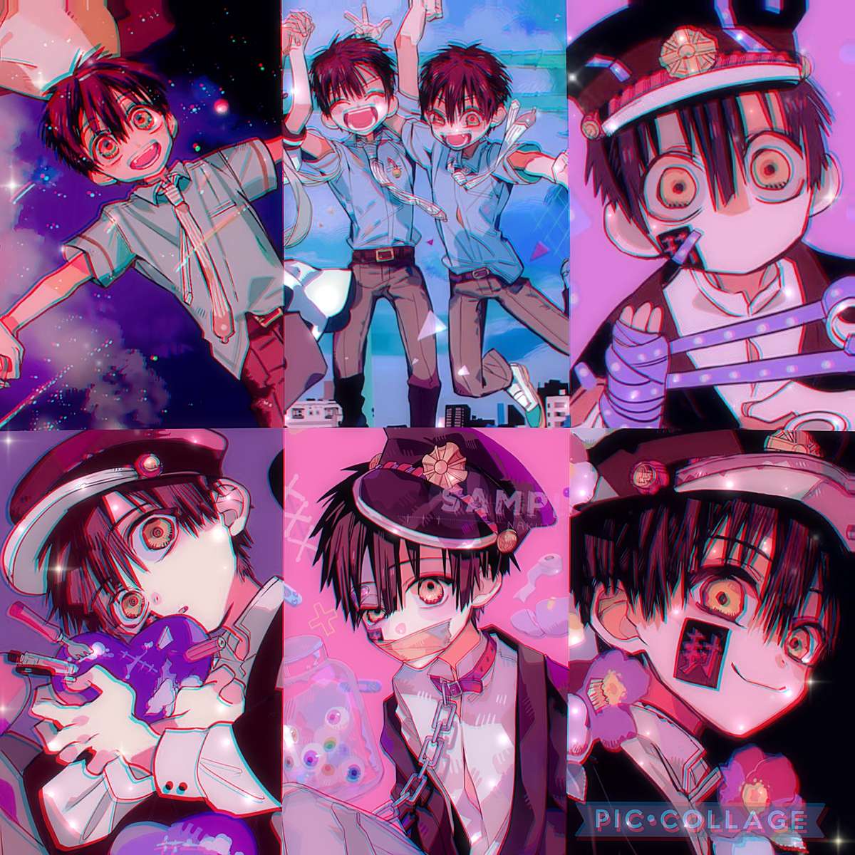 Collage de TBHK Tsukasa Yugi rompecabezas en línea