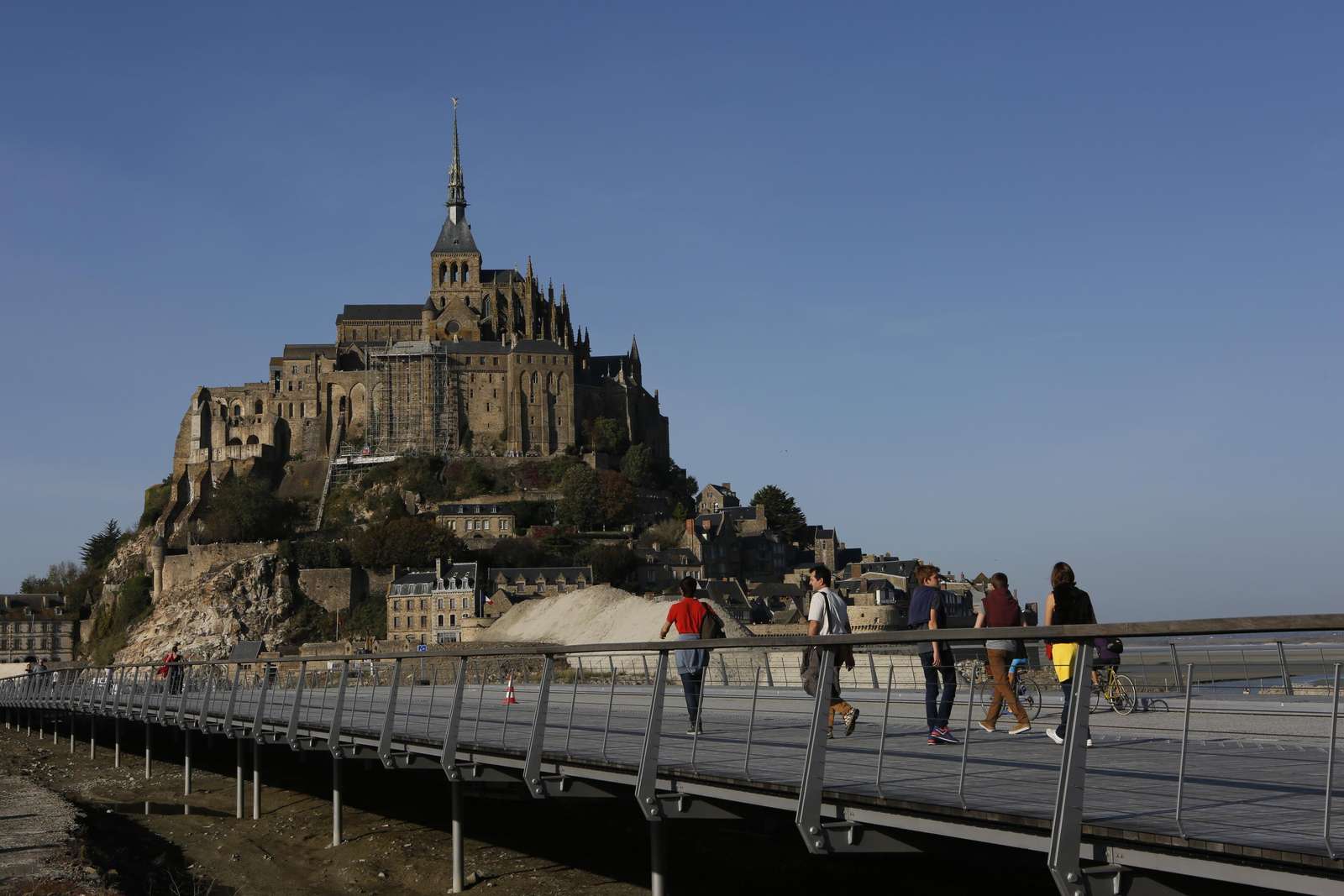 Mont Saint Michel Normandië online puzzel