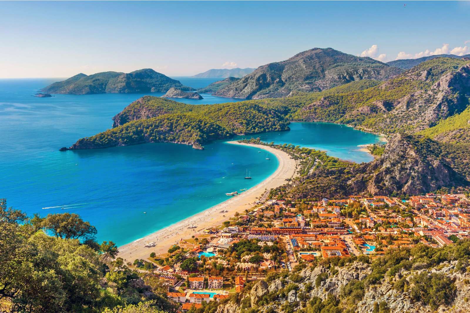 Riviera turca Antalya rompecabezas en línea