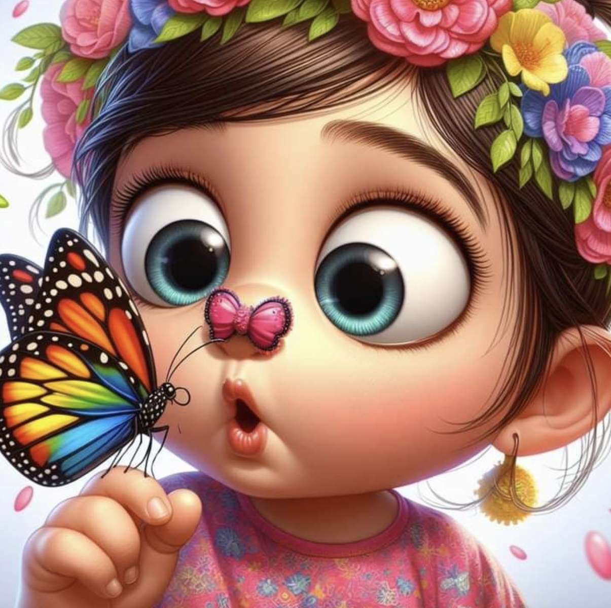 O mooie vlinder legpuzzel online