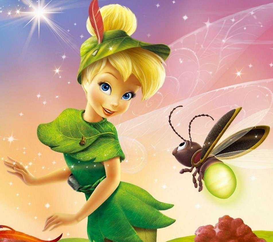 Tinker Bell a Little Firefly Blaze. Animovaný film online puzzle