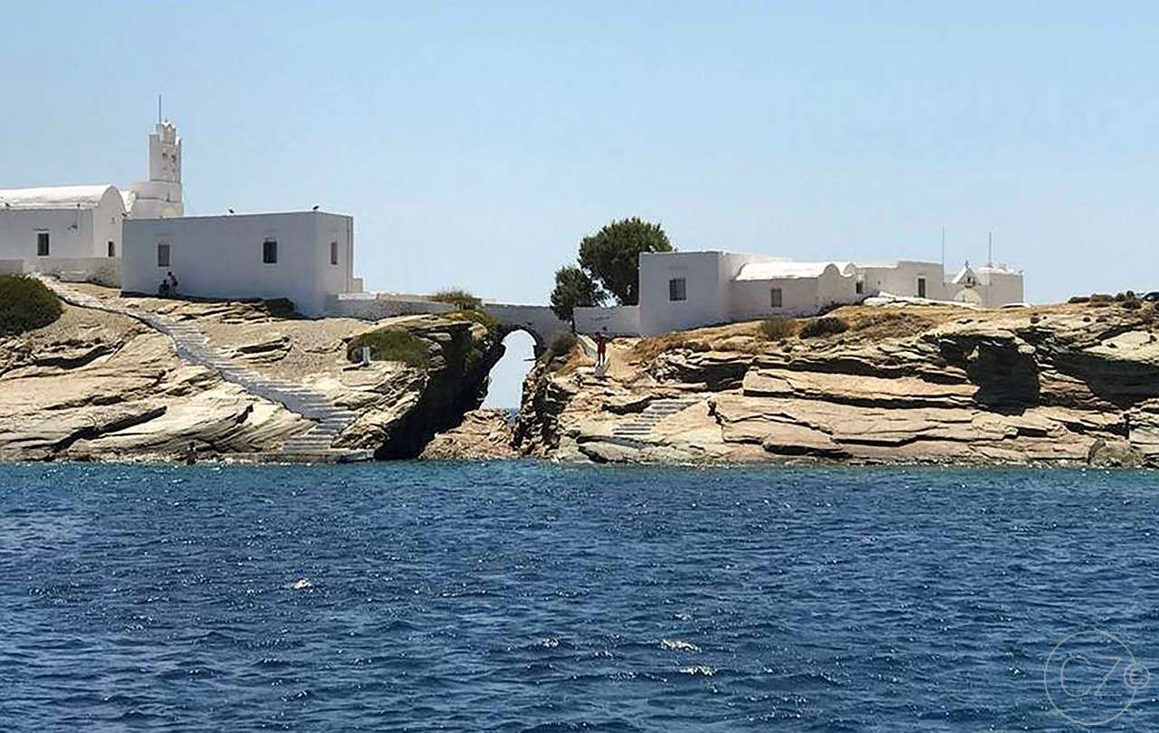 Гърция, Циклади, море онлайн пъзел