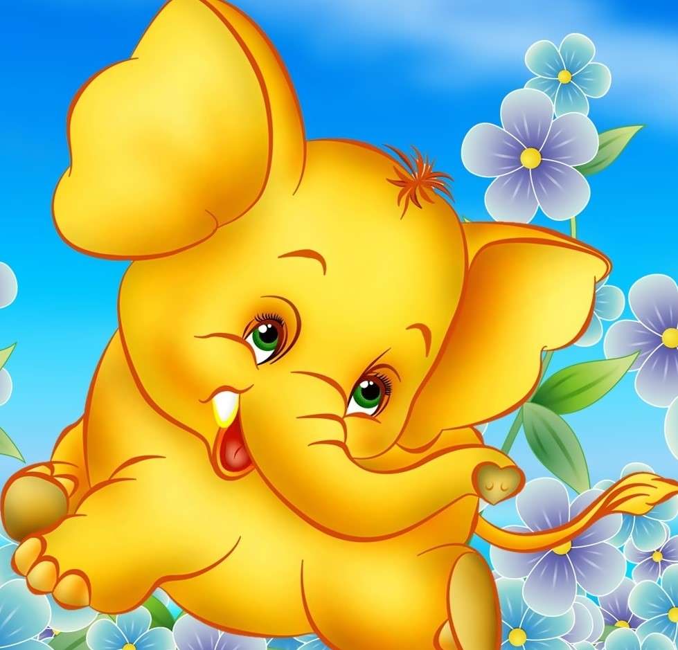 Yellow elephant online puzzle