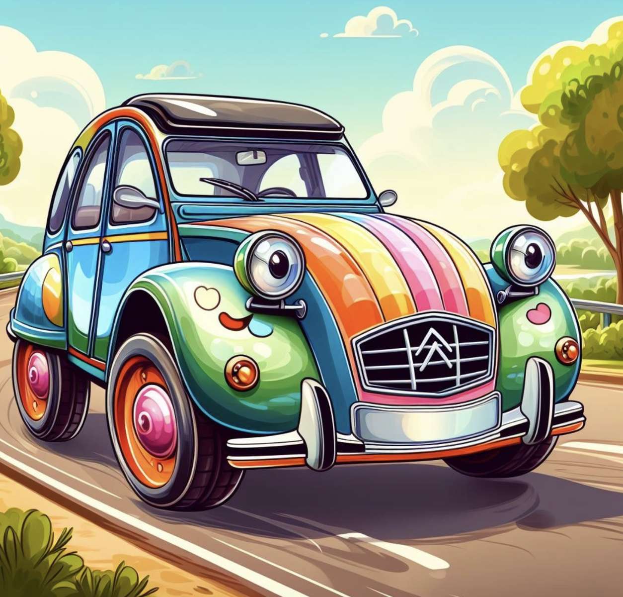 Viva o 2CV puzzle online