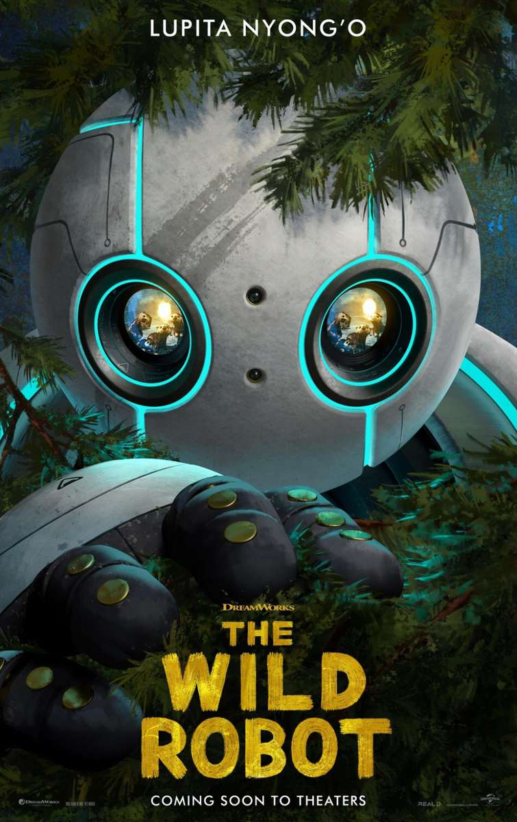 DreamWorks The Wild Robot (filmaffisch) pussel på nätet