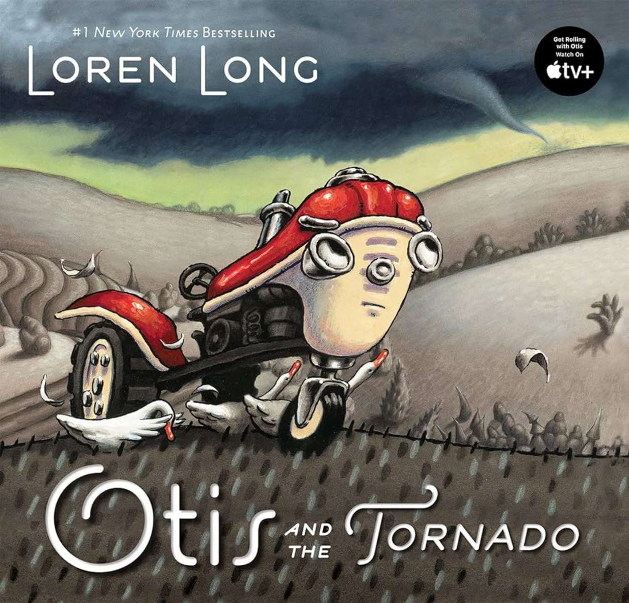 Otis e il tornado (copertina del libro) puzzle online