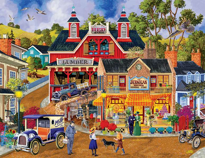 Village shops online puzzle