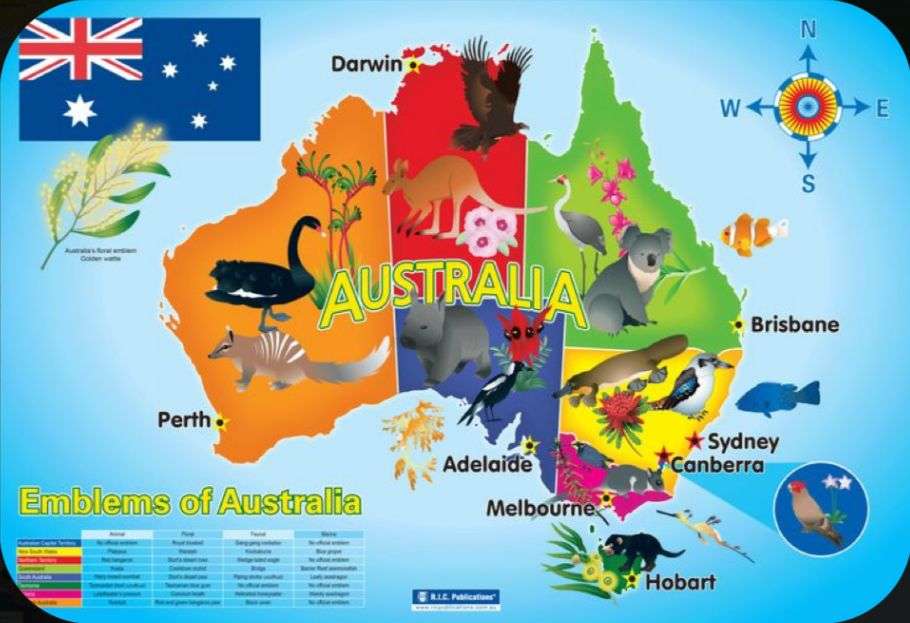 Australia puzzle online