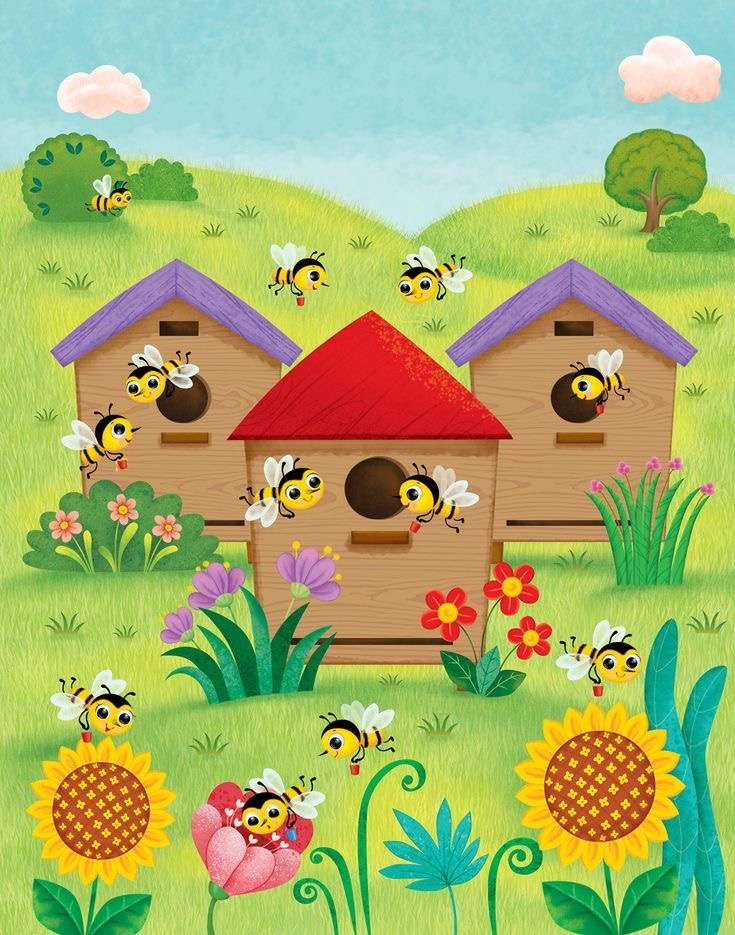Les soucis des abeilles puzzle en ligne