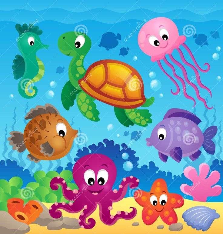 Spaß unter Wasser Puzzlespiel online