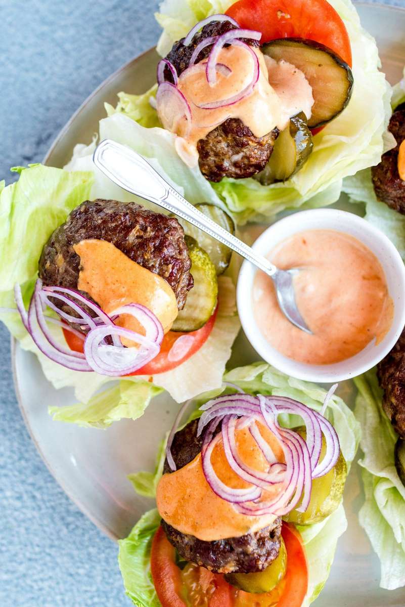 Salat-Burger-Wraps Online-Puzzle
