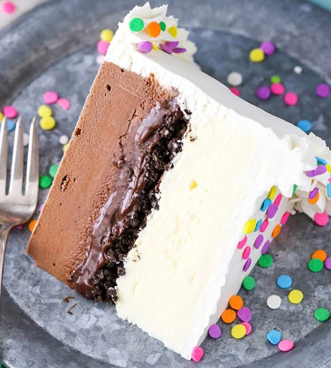 Tort cu înghețată Copycat Dairy Queen❤️❤️❤️❤️ jigsaw puzzle online