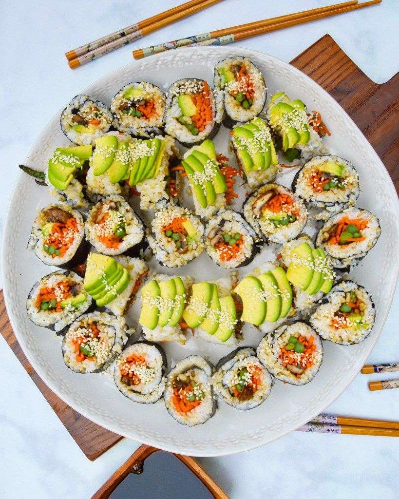 Sushi tid Pussel online