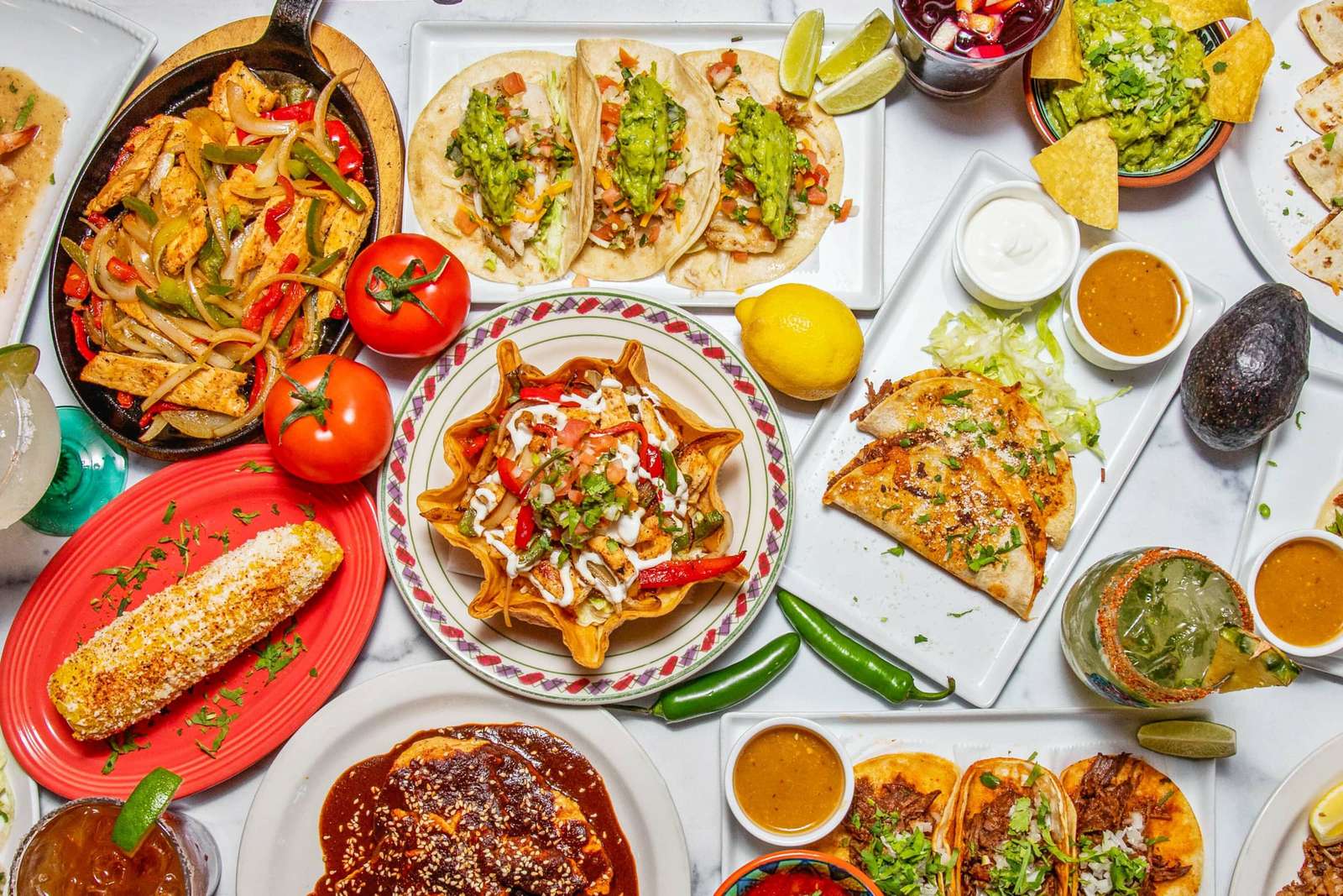 Мексиканская еда онлайн-пазл