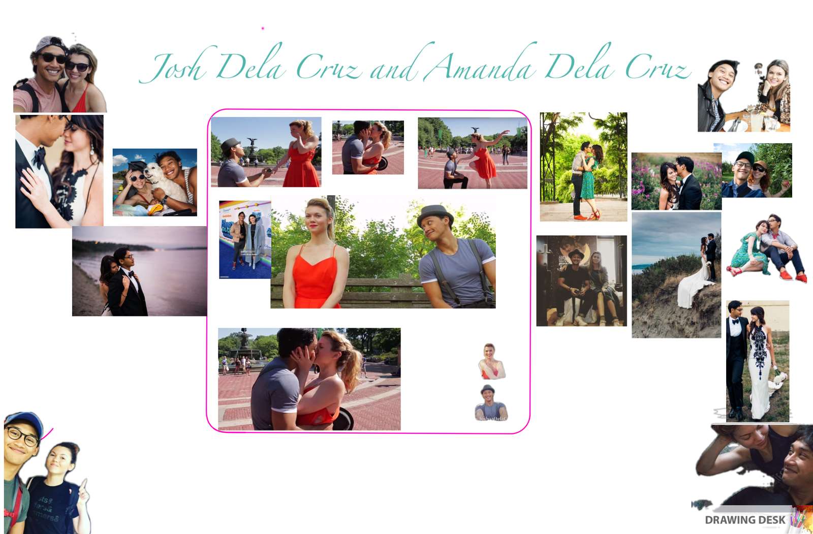 Josh Dela Cruz és Amanda Dela Cruz online puzzle