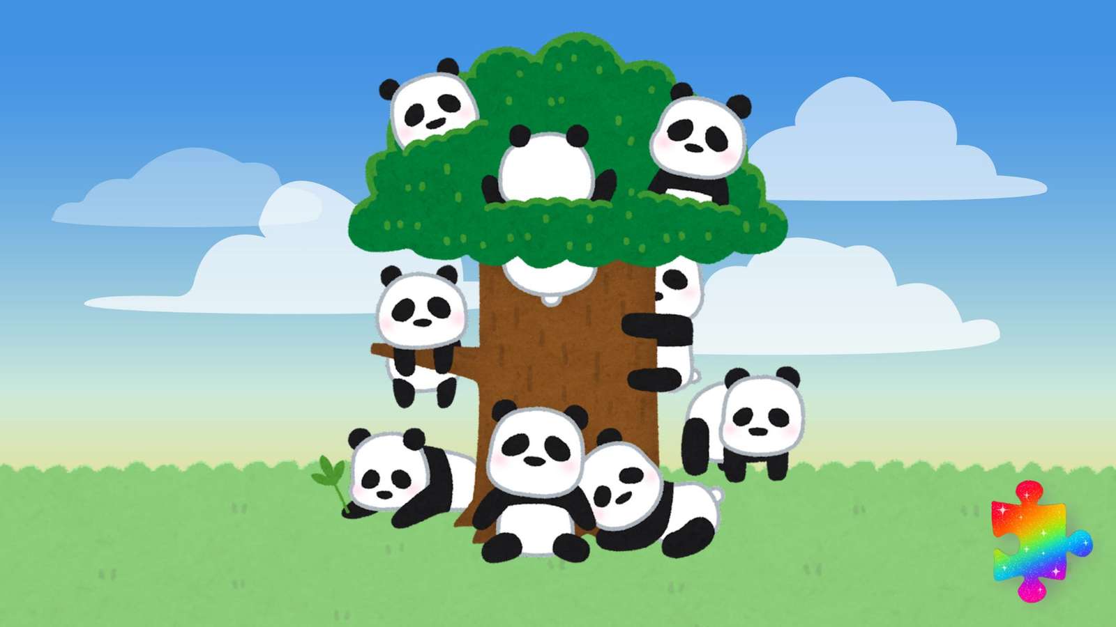 Panda Tree online puzzle