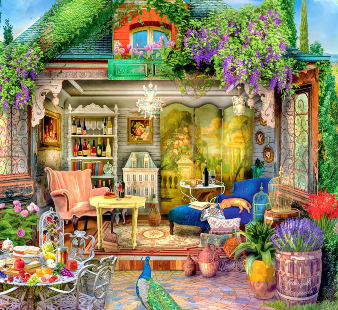 Summer house jigsaw puzzle online