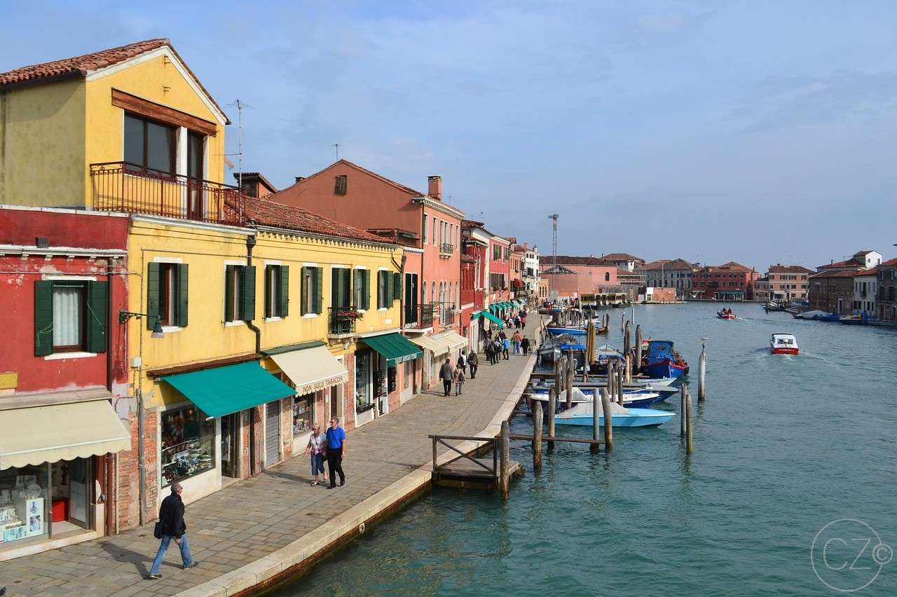Veneția, insula Murano, Italia jigsaw puzzle online