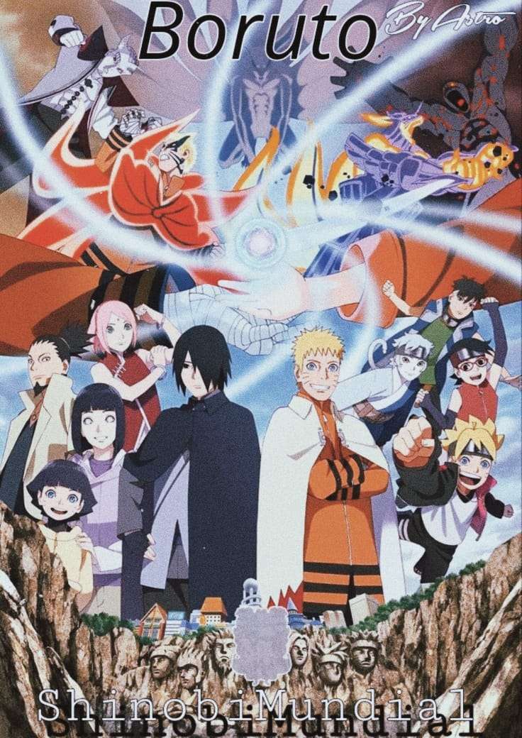 ANIME BORUTO ÎN LUMEA SHINOBI. puzzle online