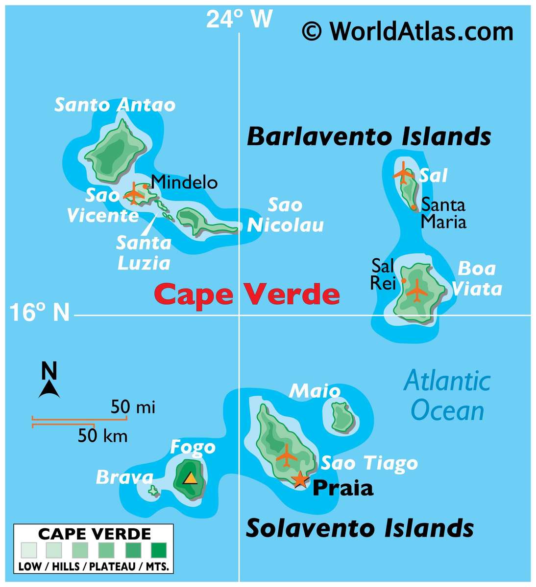 PUZZLE ISOLE DI CAPO VERDE puzzle online