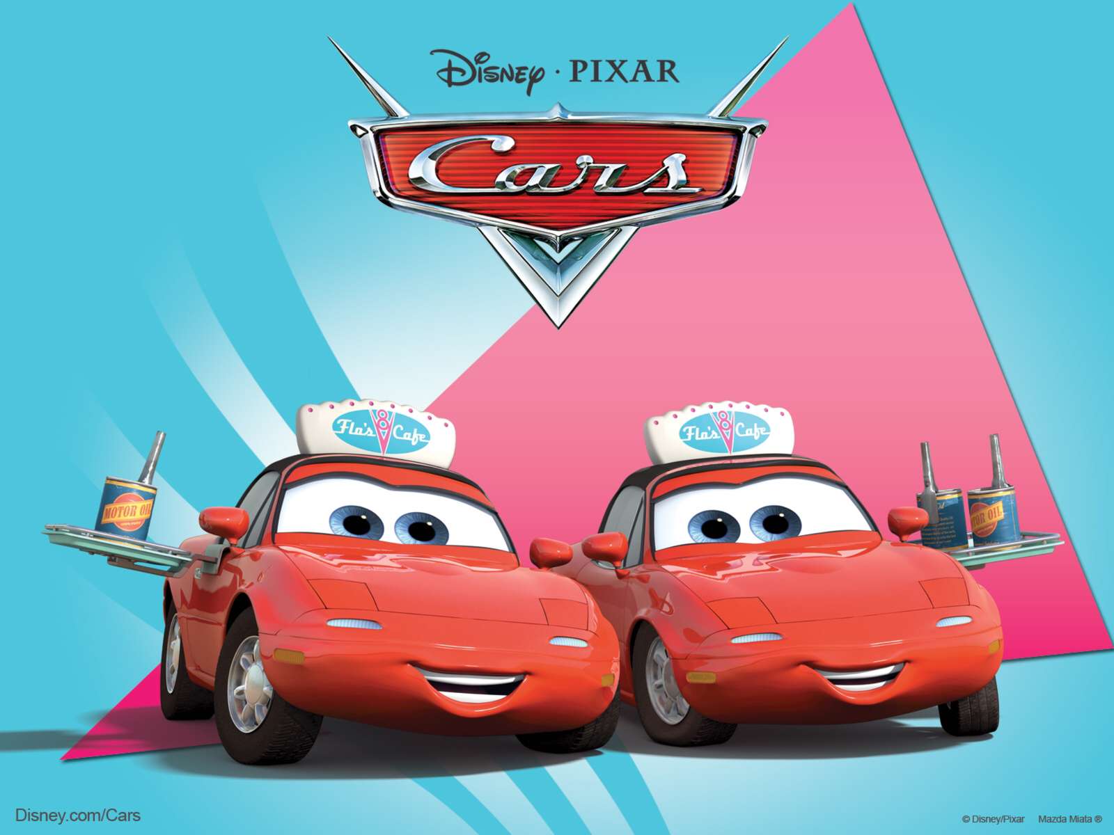 Cars: Mia and Tia Wallpaper❤️❤️ jigsaw puzzle online