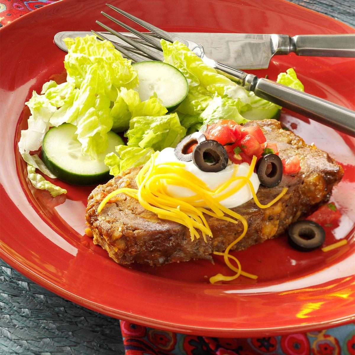 Δείπνο Taco Meatloaf online παζλ