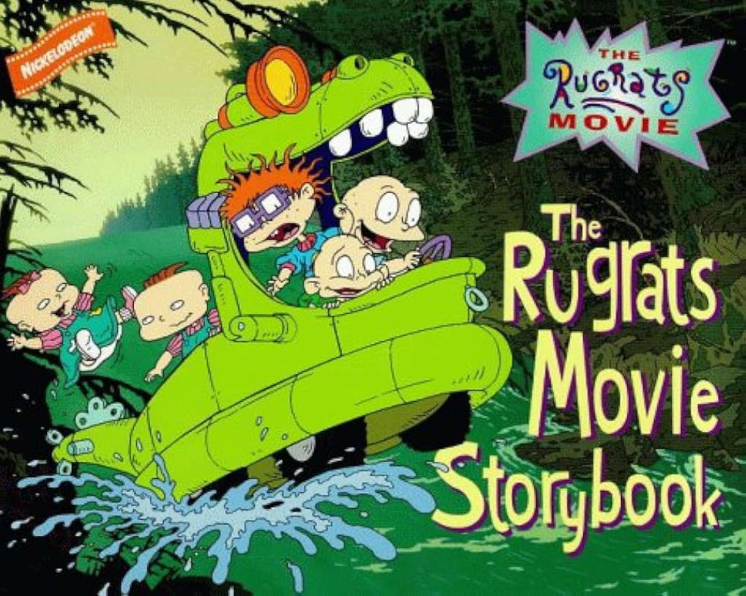 Il libro di fiabe del film I Rugrats (copertina del libro) puzzle online