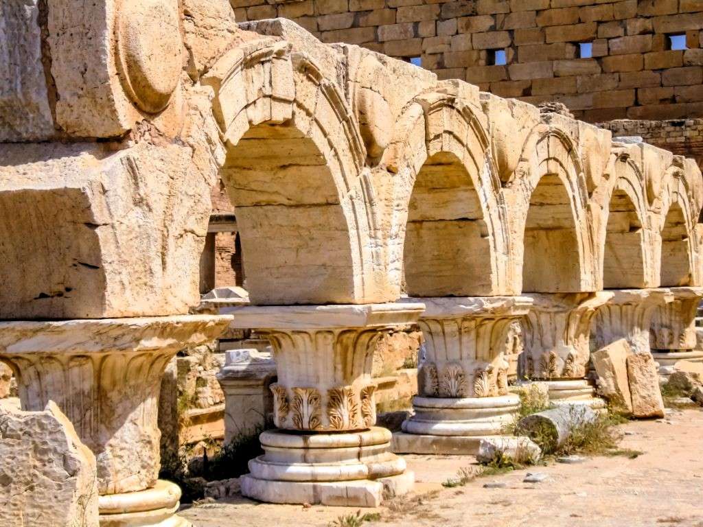 Situl antic Libia Leptis Magna jigsaw puzzle online