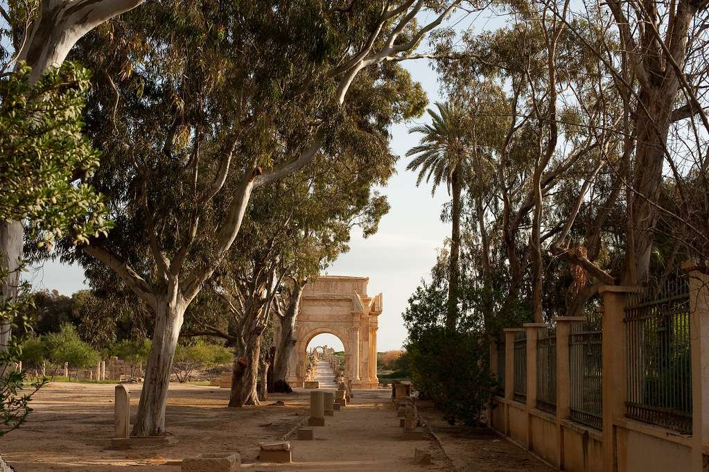 Libia Leptis Magna sitio antiguo rompecabezas en línea