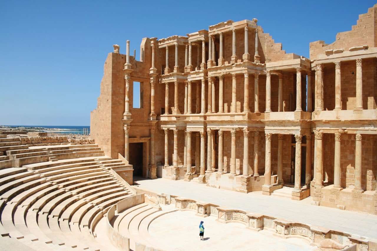 Libye Site antique de Leptis Magna puzzle en ligne