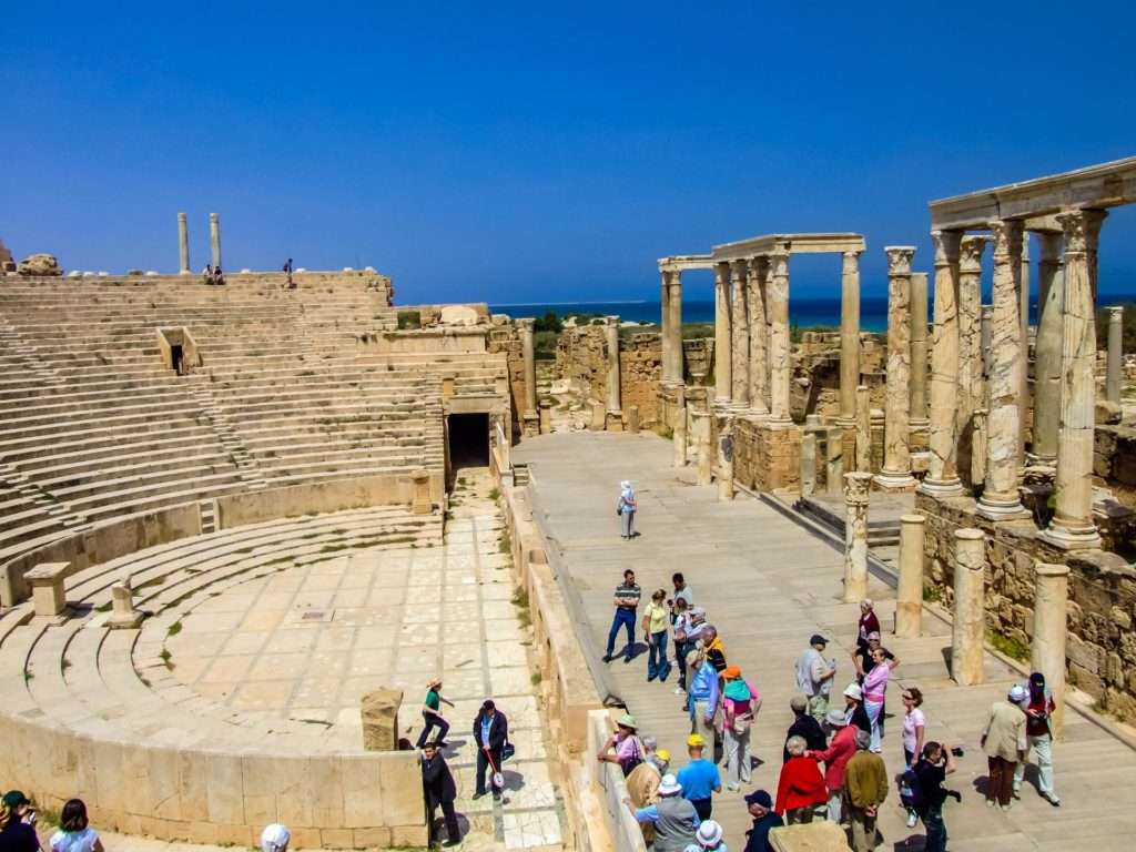 Libië Leptis Magna oude site legpuzzel online