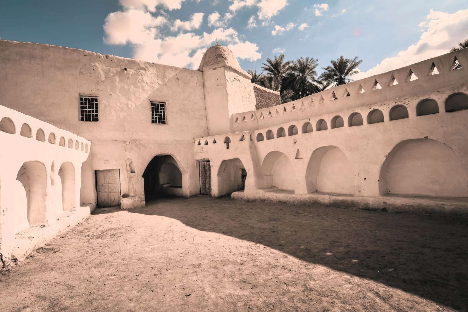 Líbia Ghadames város kirakós online