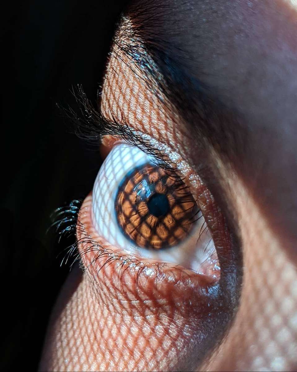 очень красивые глаза онлайн-пазл