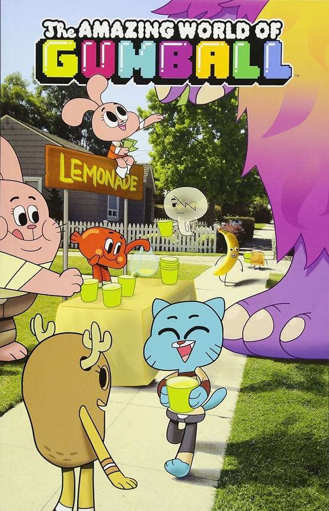 Afiș Gumball jigsaw puzzle online